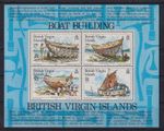 British Virgin Islands Virgin Islands 1983 Boat Building Mi No Block 18 **