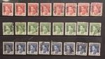 Iraq King Ghazi 1938 8 Fils , 3 Fils And 2 Fils Surplus Stock Lot IQ