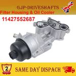 FOR PEUGEOT 508 3008 308 408 5008 RCZ 1.6 THP 1103T5 OIL FILTER HOUSING ENGINE
