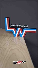 LWT From London Weekend Television TV logo  regional tv enthusiasts Beena Studio