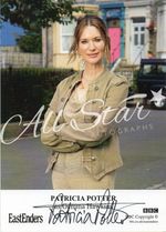 EASTENDERS - Patricia Potter Signed Castcard 01 (SCHT)
