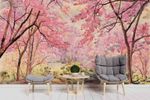 3D Spring Forest Floral Wallpaper Wall Mural Self-adhesive Removeable 203