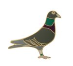 Racing Pigeon Pin Badge