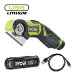 Ryobi 4V Cordless Cutting Tool (1 x 4V 2.0Ah) RCT4-120G