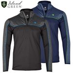 ISLAND GREEN MENS IG TECH PERFORMANCE 1/4 ZIP GOLF JUMPER @ 60% OFF RRP !!!!!!!!