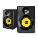 Vonyx SMN50B Home Studio Speakers Pair - 140W Active Monitor System