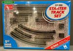 PECO ST-300 Starter Track Set 1st Radius - Setrack Code 80 N Gauge Oval + Points