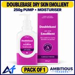 Doublebase Dry Skin Emollient Cream 250g Pump Pack Eczema Psoriasis Moisturiser