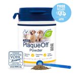 Dental PlaqueOff Powder Dogs & Cats - 60g -  Removes Plaque Tartar & Bad Breath 