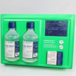Eyewash  Panel & 500ml Bottles.  Eye Wash Station with Mirror & Dressing.