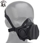 Tactical Respirator Gas Mask Half Face Facepiece Airsoft CS Mask Multi Function