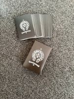Chrome Hearts Playing Cards Deck Black White Cross Design Poker Cards Rare