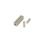 N42 Neodymium Cylindrical Rod Magnets - 4mm dia x 12.5mm thick - 0.72kg Pull