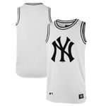 New York Yankees Vest Men's 47 Brand MLB White Grafton Tank Top - New