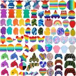 Push Pop Bubble Kids Toy It Special Needs Silent Sensory Fidget Autism Classroom