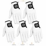 PACK of 5 SG Men Women Ladies Cabretta Leather Golf gloves Premium quality