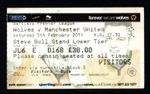 Wolverhampton Wanderers v Manchester United 2010-2011 Prem Lge Ticket 05/02/2011