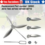 For Weber Grills Kettle Grill 22" 90992 3618 7443 One Touch Cleaning System Kit