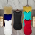 Ladies Women Tabard Tabbard Apron Pocket Work Wear Kitchen Cleaning BBQ Laundry