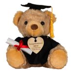 Hoolaroo Personalised Graduation Gift Teddy Bear Class of 2026 Grad Bear Pupil