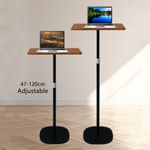 Multi-functional Adjustable Laptop Floor Stand Projector Rack Dining/CoffeeTable