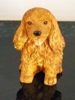 HARVEST HAMLET COLLECTION FIGURINE of SPANIEL approx 2" in height