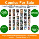 Judge Dredd The Megazine Volume 5 Supplements comics - Choose issues - IPC
