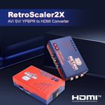 RetroScaler 2x Retro Consoles To HDMI Adapter HDMI-compatible Converter No Lag✅