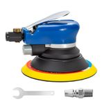 6" Air Random Orbital Sander 150mm Dual Action Pneumatic Air Powered Palm Sander
