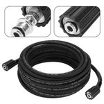 15M Replacement High Pressure Washer Hose Heavy Duty M22 Jet Power Wash Car
