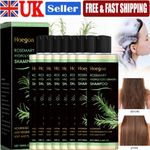 10/8Pcs Organic-Rosemary Hair Growth Shampoo Unisex Hydrolyzed Keratin Shampoo