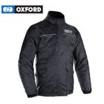 Oxford Rainseal Motorbike Thermal Waterproof Over Jacket Black for Motorcycle