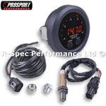 Prosport UK Basic 52mm Slimline Wideband AFR Air Fuel Ratio Gauge Kit & Sensor