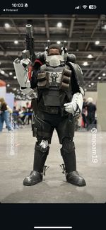 Kayvaan Shrike Cosplay, Warhammer, Made From EVA Foam, Completely Wearable For