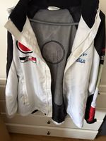 BAR Honda F1 Racing Hooded Jacket White/Black with Honda Logos 2000s