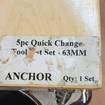 Boxford Lathe Quick Change Tool Post Suit 5pc Set (Chronos Ref: 390301)