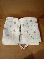 Wyswyg Breathable Mesh Cot Bumper 2 Pieces Adjustable Baby Cot Bumper Set New