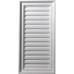 Ekena Millwork 15W X 27H Rectangle Urethane Gable Vent Louver Non-Functional