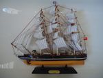 Large Cutty Sark Ship Model Tea Clipper Made From Wood Detail Maritime Boat AI