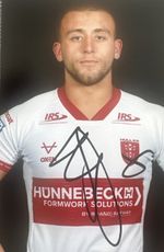 Hull KR Hand Signed Mikey Lewis 6x4 Photo Rugby League 2026