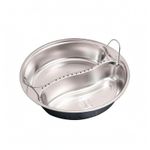 Rice Cooker Steam Tray Wire Handles Divided Steam Tray Multi Compartment