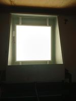 Screen Printing Wash Out Booth with Back Light