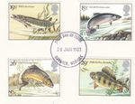 River Fish GB Used Norwich 1983 ON PIECE (106015)