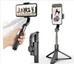 L08 Tripod Anti-Shake Smart Selfie Stick Gimbal Bluetooth Remote Control 360° UK