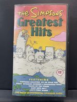 The Simpsons Greatest Hits VHS Video Vintage 1990s Animation Classic