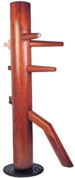 Wooden wing chun dummy