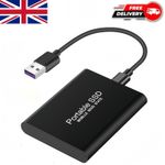 2TB External Hard Drive SSD Disk Memory StorageUSB 3.0 HDD for PC Laptop Phone A