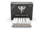 NEW White Elephant Activated Charcoal - 9mm Pipe Filters - 40 pack