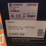 HIKMICRO Neos NH25L (NH25L) Thermal Scope 320Px 25mm LRF Or Swap For Zulus 4k Lr