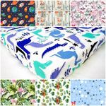 Fitted Sheet for cot bed 70x140-60x120cm Mattress Cover Nursery Animals Jungle